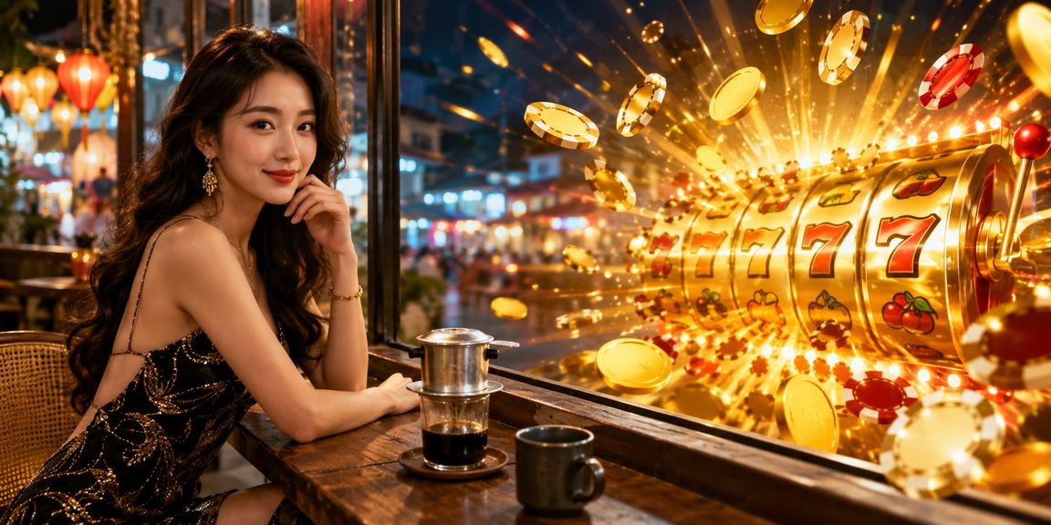 Người chơi tại Nha Trang thư giãn với slot game và theo dõi giao dịch nạp tiền trên điện thoại